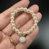 Doll Accessories: Pearl Necklace & Colorful Pendant for Cats and Small Dogs