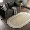 Jute Oval Rug Handmade Natural Rug for Any Space Look Rustik Decor For Any Space Area