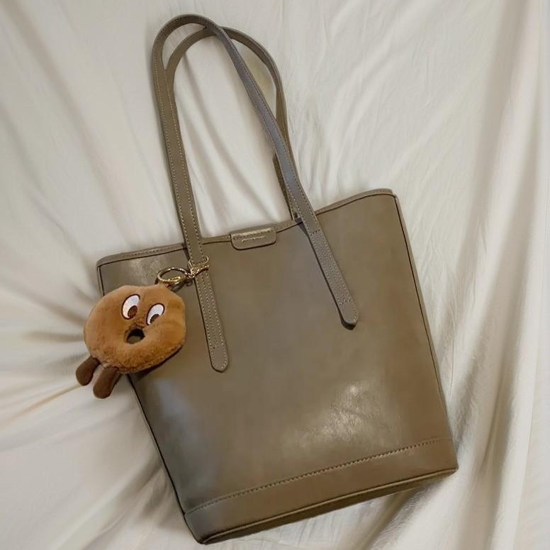 Autumn Olive Tree Tote Bag Women's Autumn and Winter Simple Commuter Versatile Shoulder Bag Handbag