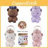 Lovely Bear Water Bottle With Strap And Handle Large Capacity Bounce Cup Perfect For Girls And Students