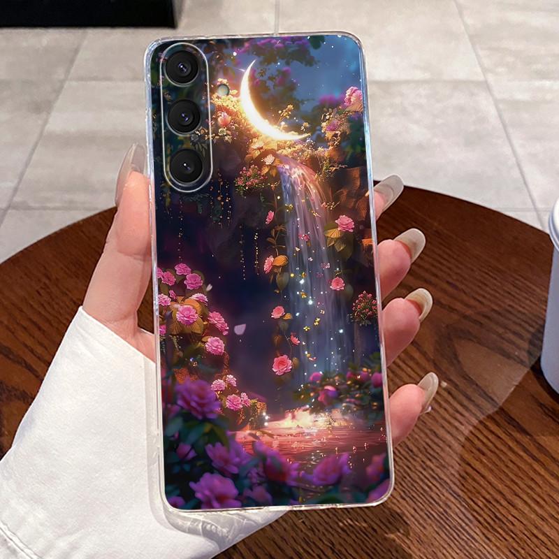 Fashion Cute Love Rabbit Phone Case For Samsung Galaxy S25 Plus S 25 Ultra Edge 5G Clear Silicone Protective Soft TPU Back Cover
