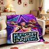 Kpop Demon Hunters Music Show Cartoon Anime Blanket Ultra Soft Throw Blanket For Bedroom Sofa Bed Party Decor New Year Gift