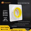80mm Bathroom Exhaust Fan with Heater & Non-Return Valve