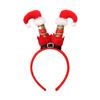 Christmas Party Headband and Hair Accessory Set with Costume Hat for Festive Gatherings