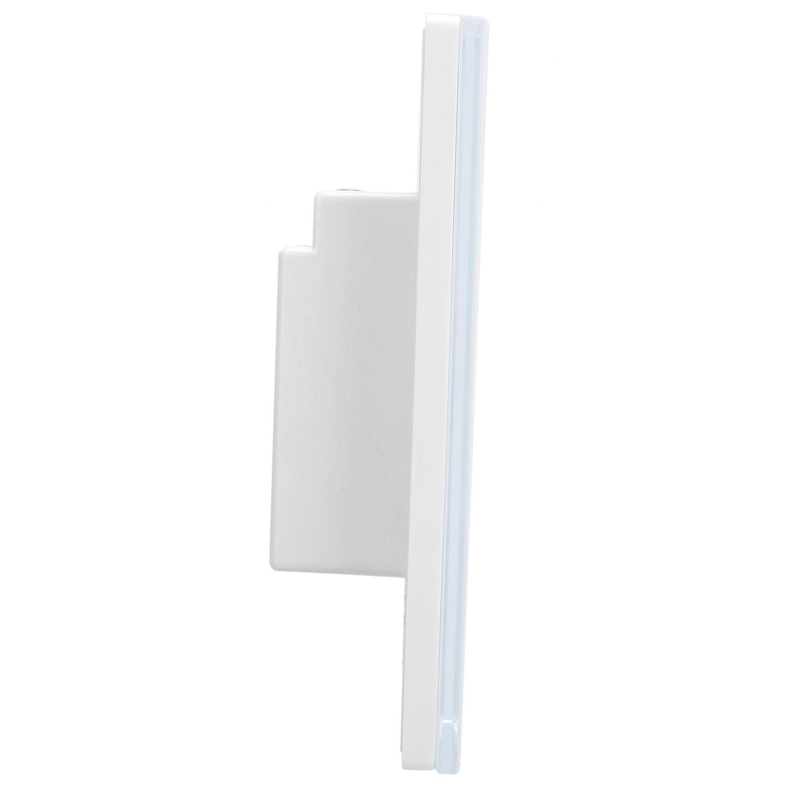 

Smart Wall Touch Light 1Way Wifi 10A MultiControl for Household (White )