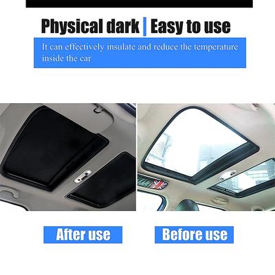 2Pcs For MINI Cooper Clubman Countryman R60 R61 F56 R55 R56 Car Sunroof Sunshade Cover Sun Roof Visor Heat Interior Protection