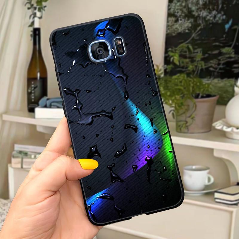 For Samsung Galaxy S7 edge Case Cover Cute Letters Soft Silicone Coque Phone Case For Samsung s 7 S7 edge S7edge G930 G935 cases