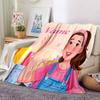Customiz Name Personality Ms. Rachel  Blanket Soft &Warm Sofa Office Bed Travel Lunch Break Blanket, Gift Suitable All Seasons