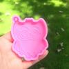 Cute Owl Silicone Mold for DIY Keychain Pendant Personalized Animal Keychain Earring Pendants Resin Mold Women Girl Teen