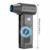 High Power Wireless Jet Fan Digital Display Turbo Jet Blower  Portable Cleaning