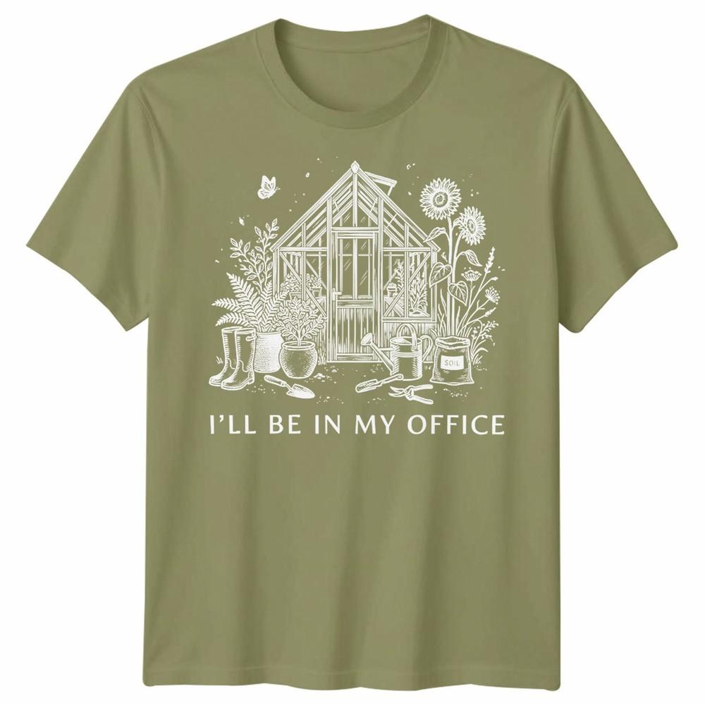 Greenhouse Gardening Unisex T Shirt Plant Lover Tee Mum Top Gardening Humor Gift