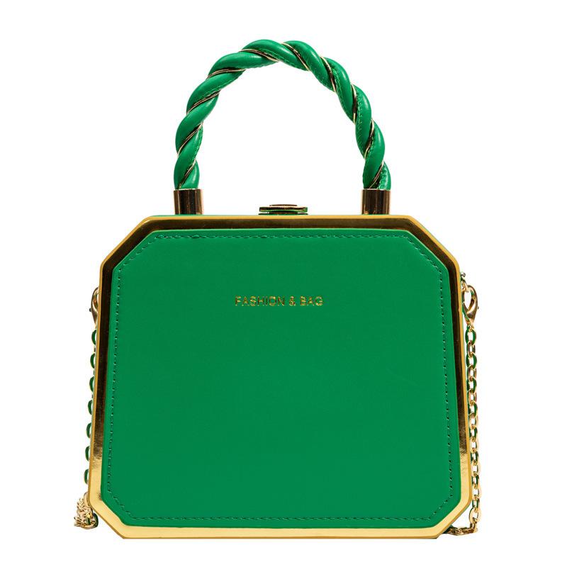 Small bag women's bag 2025 new fashion chain bag hard shell handbag shoulder messenger box bag bags
