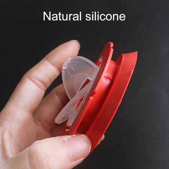 Wickel Hauptspule Board Angelwerkzeug Klappdesign Druckbeständigkeit Silikon Hauptspulenbox für Outdoor-Angeln