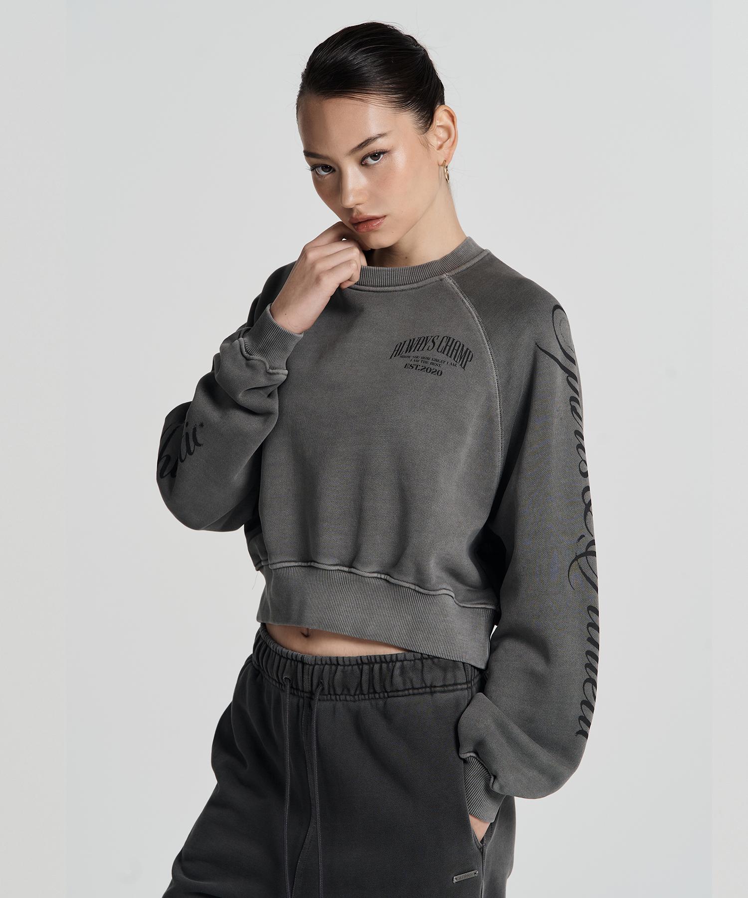 Женская толстовка H Dex Always Pigment (Пигмент Серый) Pigment Gray/S