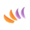 4Pairs Reusable Eyelash Lifting Pad Silicone Lamination Pad Vertical Stripe Perm Rods 3D Lashes Extension Curler Makeup Tool