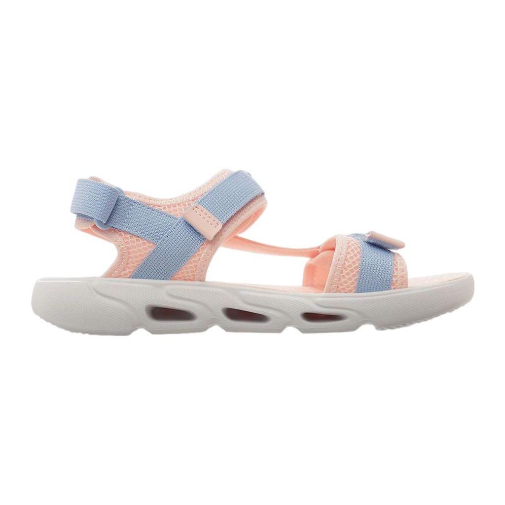 Anta Breathable Open-Toe Beach Sandals Kids Sandals White Blue Pink 322236960-2