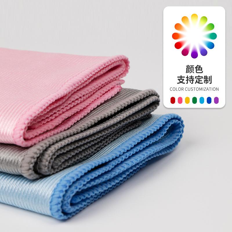 8Pcs Microfiber Glass Cleaning Cloth Household Window Desktop LCD Screen Water Stain Removal Rag 30*30cm