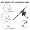 63mm Spinning Handle with TPE Gray Knob (27mm) Compatible with Shimano Stradic FL, FM, Stella, Vanford, Vanquish, and Naski