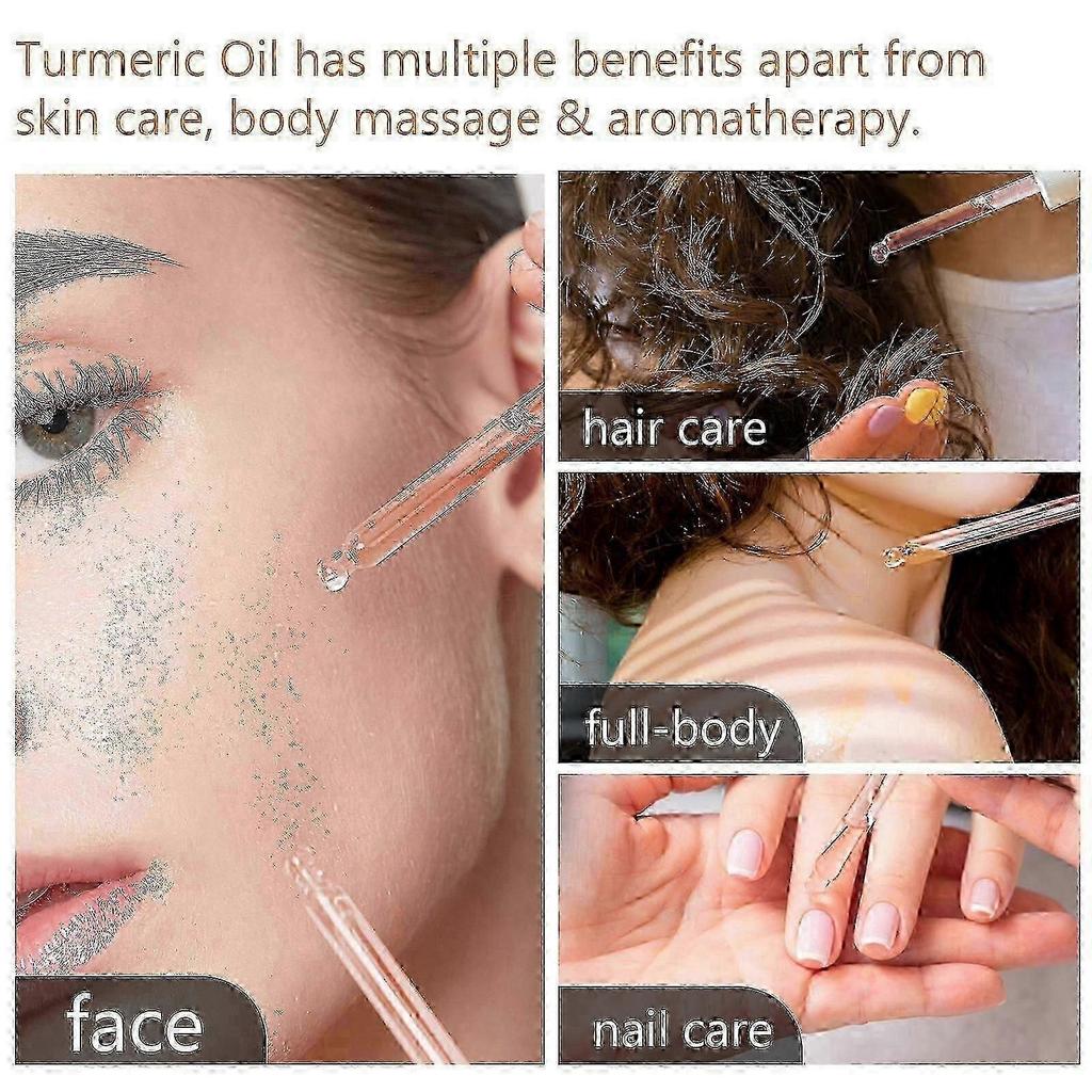 Pack Turmeric Serum For Anti-wrinkle, Turmeric Dark Spot Corrector Serum For