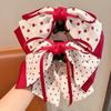 Bow Ponytail Buckle Clip Korean Style Princess Hair Claw Cute Sweet Bow Hair Clip  Girls