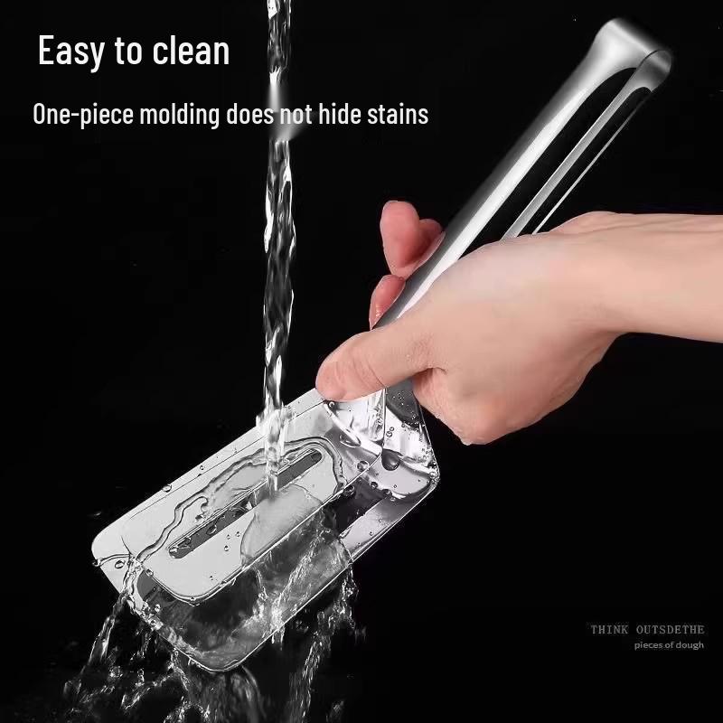 Stainless Steel Multifunctional Spatula: Thickened for Steak, Fish, Pancakes, and More.