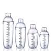 1PCS 350ml/530ml/700ml Plastic Cocktail Shaker Home Bar Utensils Plastic Shake Cup Wine Barware Drink Mixer Shake Bottle