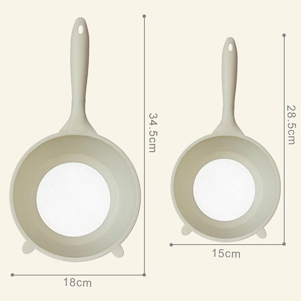 Rice Filtration Spoon Large Capacity Filtration Basin For Daily Use