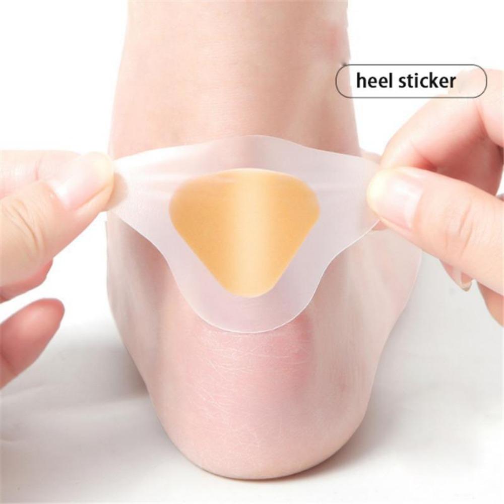 Gel Heel Protector Foot Patches Adhesive Blister Pads Heel Liner Shoes Stickers Pain Relief Plaster Foot Care Cushion Grip