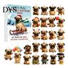 Christmas Box 2026 Advent Calendar, 24 Days Countdown Calendar with 2D Acrylic Holiday Dog/Horse/Cat/Animals Pendants, Mini Animal Hanging Ornaments