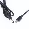140W Type C to DC Charging Cable Set Wide Voltage Compatible Fast Charging Cord for Laptops Routers Small Office Electronics