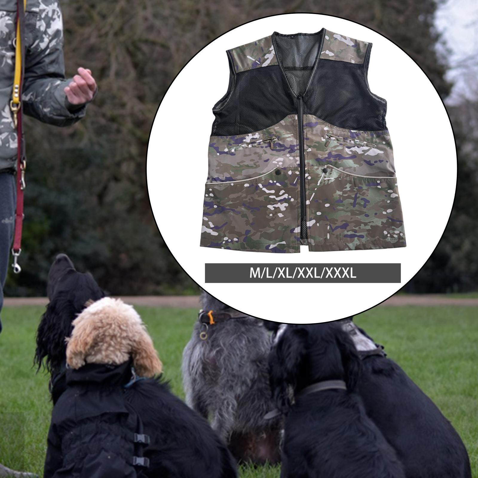 

Dog Training Vest for Handlers Dogs Trainer Costume Coat for Men Women Small Medium Large Pet Agility Obedience Training Travel XXL