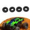 4 PCS 0.7in Tires Replacement for 1Celsius30 Cars High Grip Rubber Foam RC Crawler Tires Upgrade Parts