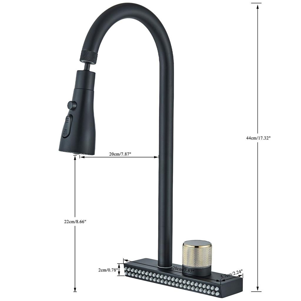 Küchenarmatur Edelstahl Spültischarmatur Einhebelmischer mit 360° Brause