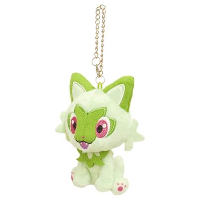 Sanei Boeki Pokémon ALL STAR COLLECTION Nyaoha Mascotte L 9 x P 10 x H 11,5 cm Peluche Mascotte Pokémon PM38