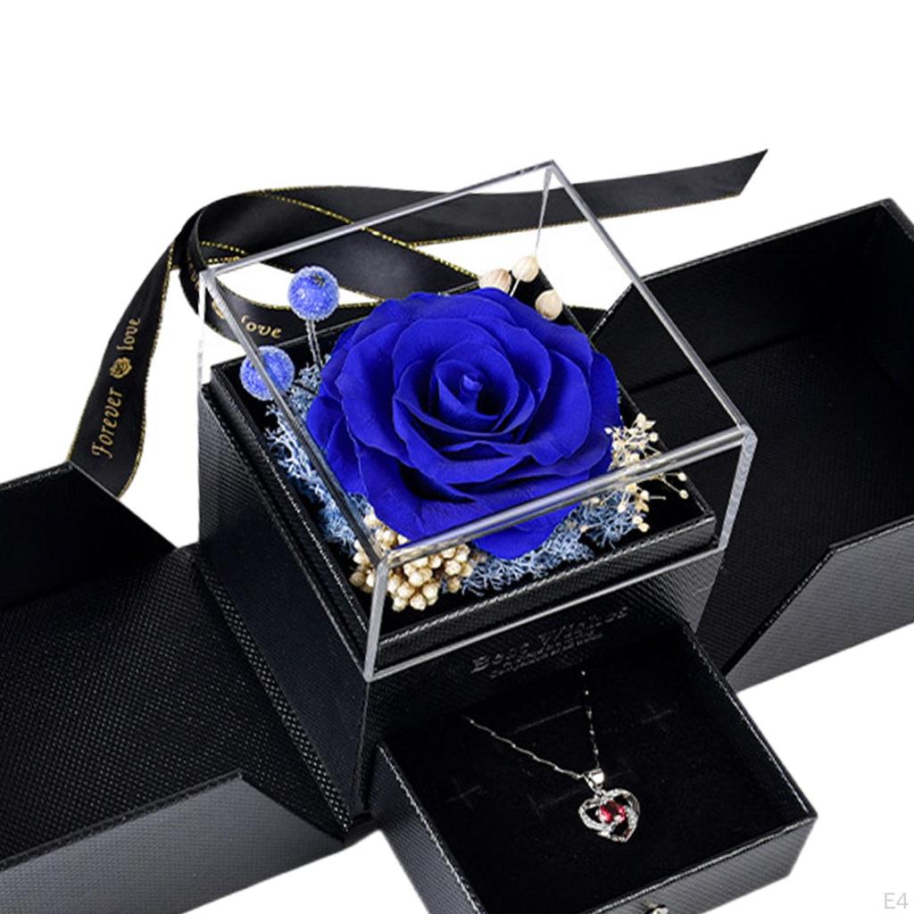 Enchanted Rose Necklace - Timeless Gift for Her, Floral Pendant