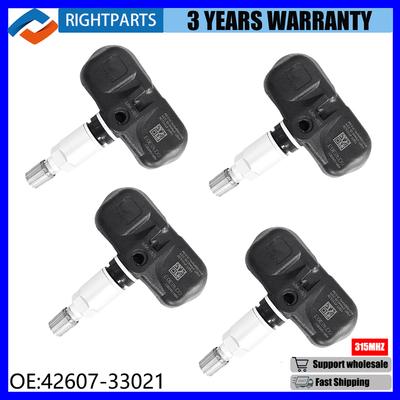New 42607-33011 TPMS Tire Pressure Sensor For Lexus IS350 GX460 RX350 Toyota Scion 42607-33021 42607-06011 PMV-107J 42607-30030