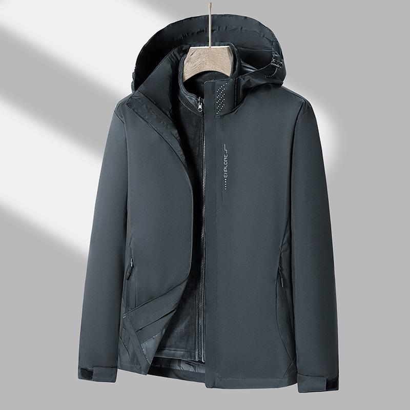 Two-piece Jacket for Couples, Three-in-one Jacket for Men and Women, Spring and Autumn Workwear Style Jacket