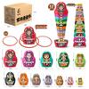 Children's Educational Stacking Toy with Cartoon Animal Patterns - 6 & 8 Layer Options