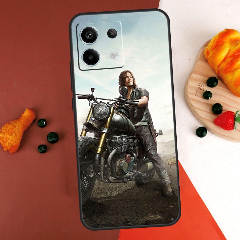 

The Walking Dead Daryl Dixon Case For Xiaomi Redmi Note 13 14 Pro 9 10 11 12 Pro 10S 11S 12S Redmi 13C 10C 12C 14C Coque Redmi 10