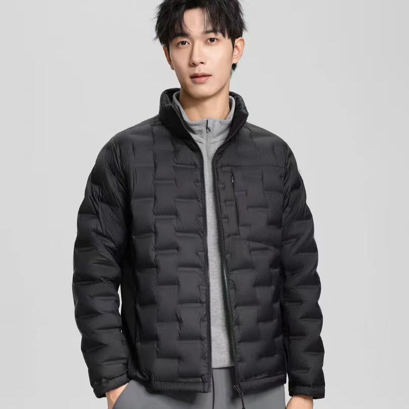 Men's Cross 2026 Winter Lightweight Down Vest - 90% Down, Stand Collar, Heat-Sealed, Versatile Outerwear.