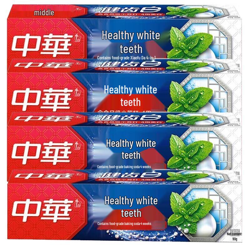 

Zhonghua Healthy White Baking Soda Mint Toothpaste