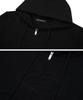 More Than Black Cut Off Hood Jacket