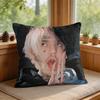 LLil Peep HHell Boy Cushion Cover Square Short Plush Pillow Case Living Room Sofa Home Decor Funda X