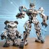 First-Class Deformable Mechanical Machine High-Standard Construction Construction-Blocks High-Standard Super Hero Superior-Grade Mecha