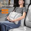 Flannel Lumbar Support Car Seat Pillow