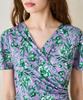 Bonide Mesh Cool Wrap Dress Flower & Berry Purple