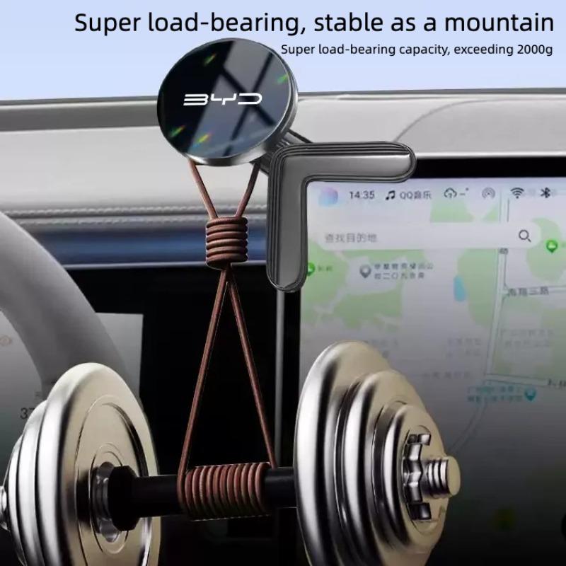 For BYD Sealion 7 2024 2025 2026 Models Car Phone Holder Car Navigation Bracket Interior Modification Parts