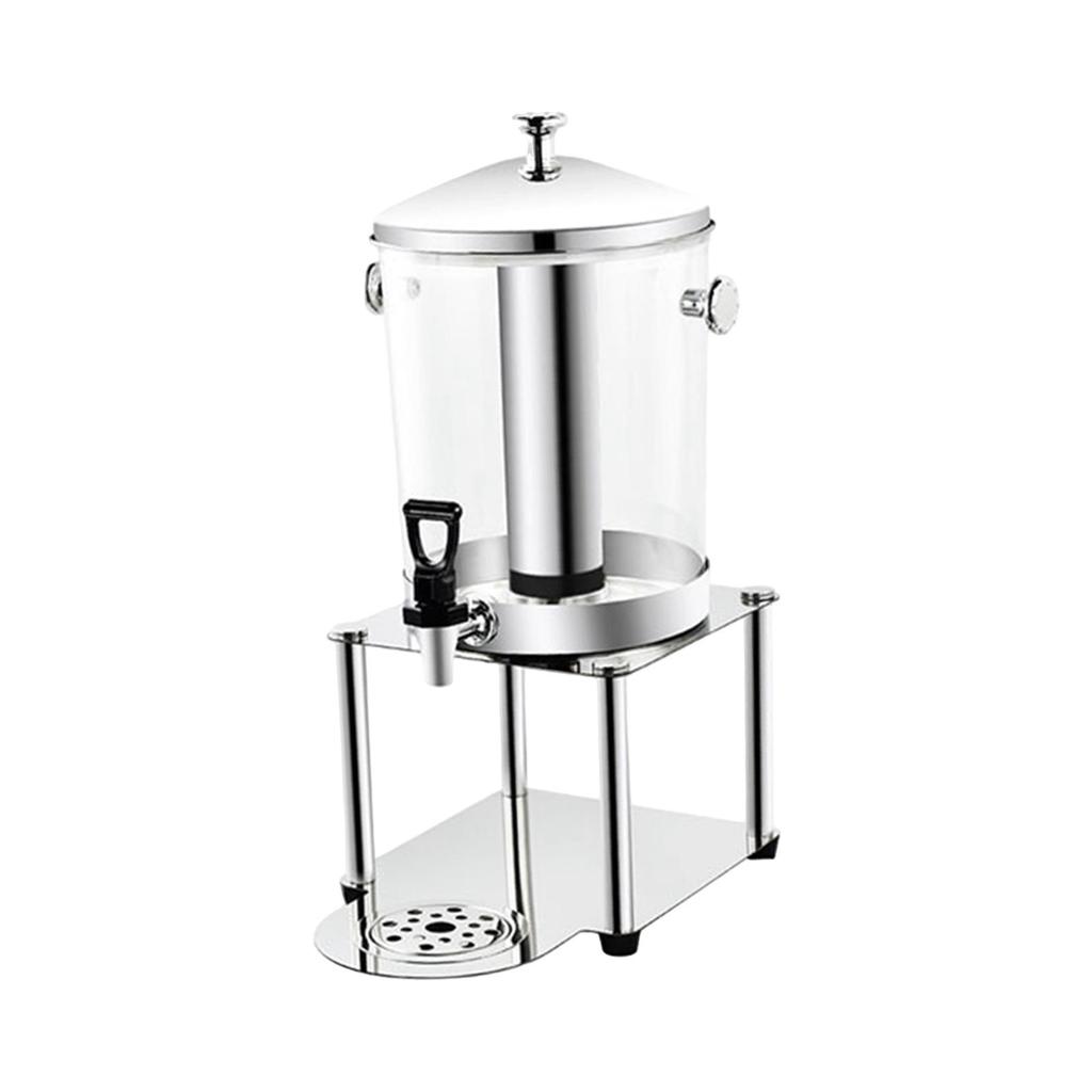 Barrel Drink Dispenser with Ice Holder for Events And Gatherings