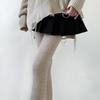 Collant da Donna Autunno e Inverno Cotone Lavorato a Maglia Autocalzanti Fino alla Coscia Calze Lingerie Calzetteria Femminile Collant Lolita Calze