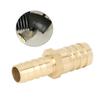 Reliable 2 Way Brass Joiner For Straight Hose Durable Easy-Install Barbed Connector Fitting For Varied Applications Brass Joiner Barbed Reducer
